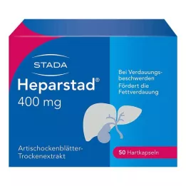 HEPARSTAD kronärtskockor kapslar, 50 timmar