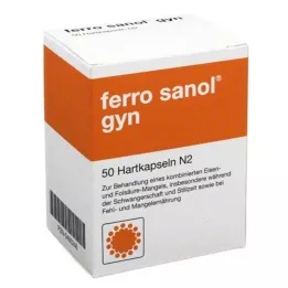 FERRO SANOL gyn hårda kapslar med msr belagda pellets, 50 st