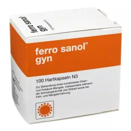 FERRO SANOL gyn hårda kapslar med msr belagda pellets, 100 st
