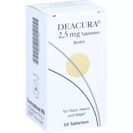DEACURA 2,5 mg tabletter, 50 st