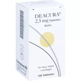 DEACURA 2,5 mg tabletter, 100 st