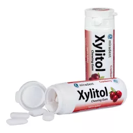 Miradent Xylitol Gum Cranberry, 30 st
