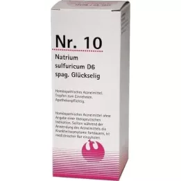NR.10 natriumsvavfuricum d 6 spag