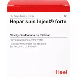 HEPAR SUIS Injuel Forte Ampoules, 10 st