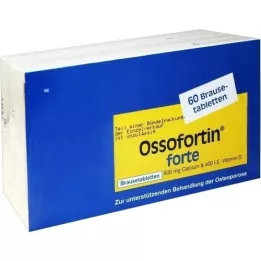 OSSOFORTIN Forte -brusande tabletter, 60 st