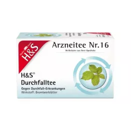 H&amp;S Diarré-tefilterpåsar, 20X1,5 g
