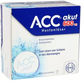 ACC Akuta 600 brusande tabletter, 40 st