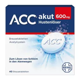 ACC akut 600 brustabletter, 40 st