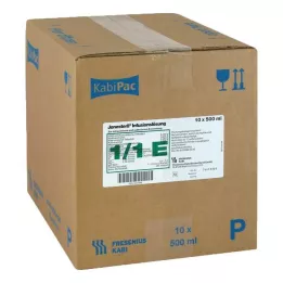 JONOSTERIL Infusionslösning av plast, 10X500 ml