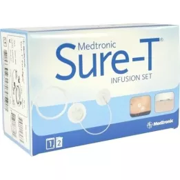 PARADIGM Visst T 6 mm 80 cm infusionsset, 10 st