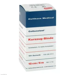 KURZZUGBINDE Bomullslast 12 cmx5 m, 1 st