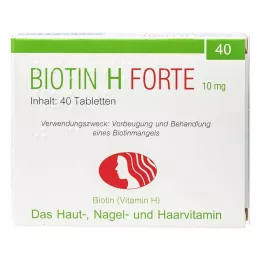 BIOTIN H forte tabletter, 40 st