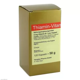 THIAMIN Vitamin B1 kapslar, 120 st