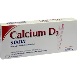 Kalcium D3 STADA, 20 st