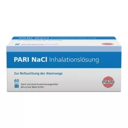 PARI Ampuller med NaCl-inhalationslösning, 60X2,5 ml
