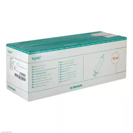 INJEKT Solo Sprute 10 ml LL Centriskt PVC-Frei, 100x10 ml