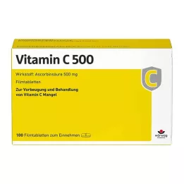 VITAMIN C 500 filmdragerade tabletter, 100 st