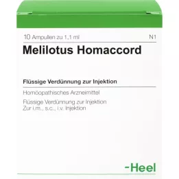 MELILOTUS HOMACCORD Ampoules, 10 st