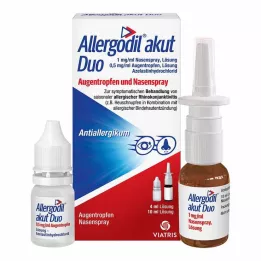 ALLERGODIL akut Duo 4ml AT akut/10ml NS akut, 1 st