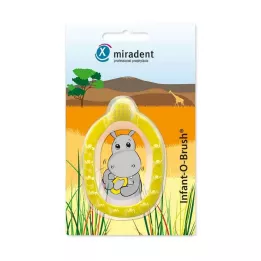 Miradent Kids Learning Tandborste Infant O Borste gul, 1 st