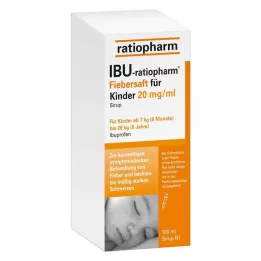 IBU-RATIOPHARM Febersirap för barn 20 mg/ml, 100 ml