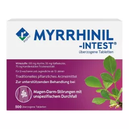 MYRRHINIL INTEST dragerade tabletter, 500 st