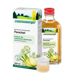 FENCHEL SAFT Schoenenberger medicinalväxtjuice, 200 ml