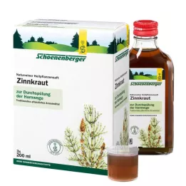 ZINNKRAUT SAFT Schoenenberger medicinalväxtjuice, 3X200 ml