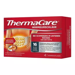 THERMACARE Rygglindningar S-XL för smärtlindring, 4 st