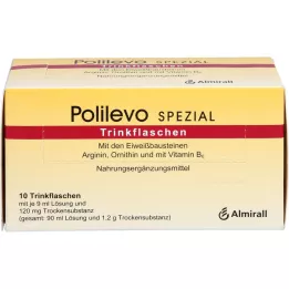 POLILEVO Specialdricksflaskor, 10x9 ml