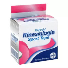 KINESIOLOGIE Sporttejp 5 cmx5 m rosa, 1 st