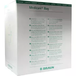 MEDICARE Sängpåse steril 2 l med 90cm slangavlopp, 10 st