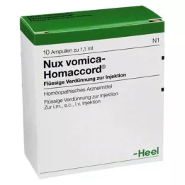 NUX VOMICA HOMACCORD Ampoules, 10 st