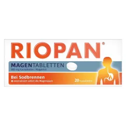 RIOPAN Magtabletter Tuggtabletter, 20 st