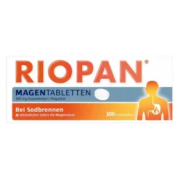 RIOPAN Magtabletter Tuggtabletter, 100 st