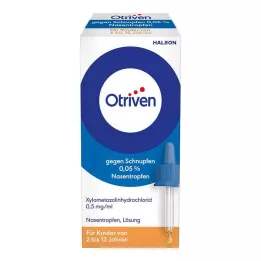 OTRIVEN 0,05 % näsdroppar för barn, 10 ml