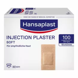 HANSAPLAST Mjuka injektionsgipsremsor 19x40 mm, 100 st