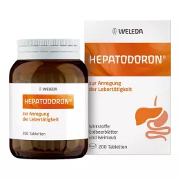 HEPATODORON Tabletter, 200 st