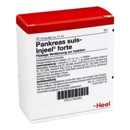 PANKREAS SUIS Injuel Forte Ampoules, 10 st