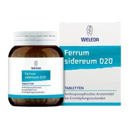FERRUM SIDEREUM D 20 tabletter, 80 st
