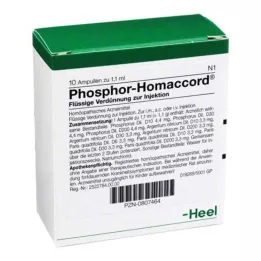 PHOSPHOR HOMACCORD Ampoules, 10 st