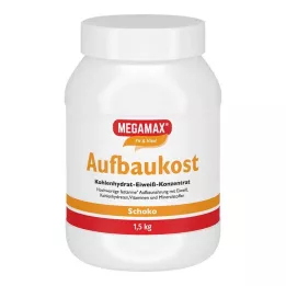 MEGAMAX Bygga matchokladpulver, 1,5 kg