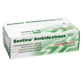 SENTINA Ambidextrous Unters.Hands.Powderfree storlek M, 100 st