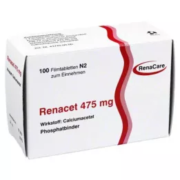 RENACET 475 mg filmdragerade tabletter, 100 st