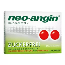 NEO-ANGIN Halstabletter sockerfria, 24 st