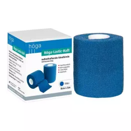 HÖGA-LASTIC-självhäftande bandage 8 cmx5 m blå, 1 st