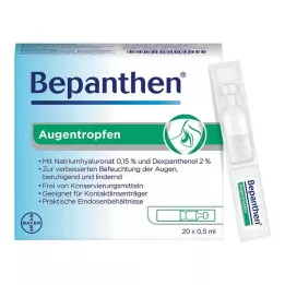 BEPANTHEN Ögondroppar, 20X0,5 ml