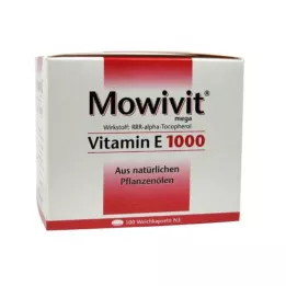 MOWIVIT Vitamin E 1000 kapslar, 100 st