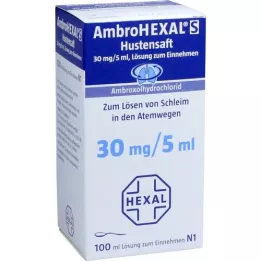 AMBROHEXAL s hostsaft 30 mg/5 ml, 100 ml