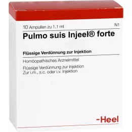 PULMO SUIS Injuel Forte Ampoules, 10 st